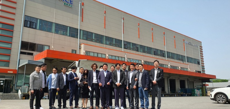 더맘마, 한국상생제조연합회 소매 판로 지원한다...씨스페이시스 물류창고 방문