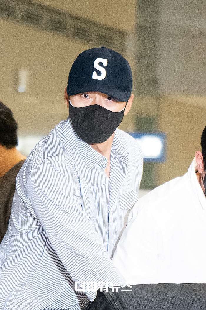 현빈, 인천국제공항 입국