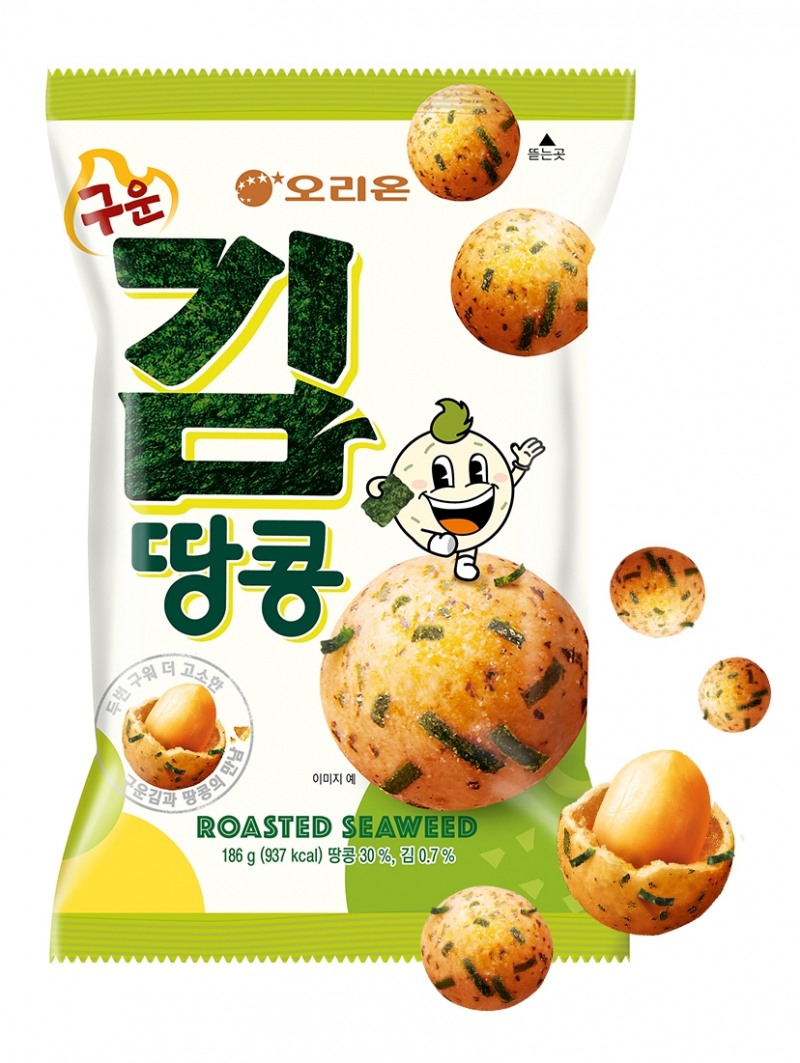 오리온, MZ세대 취향저격 스낵 ‘구운김땅콩’ 출시