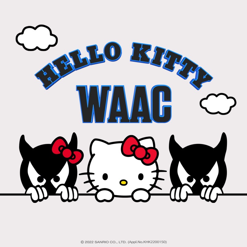 코오롱FnC ‘왁’ 헬로키티 모티브 니트, 체크 팬츠, 볼마커 등 협업 상품 공개