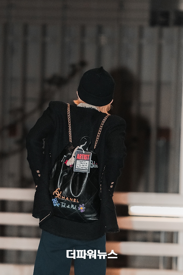 지드래곤, 인천국제공항 출국
