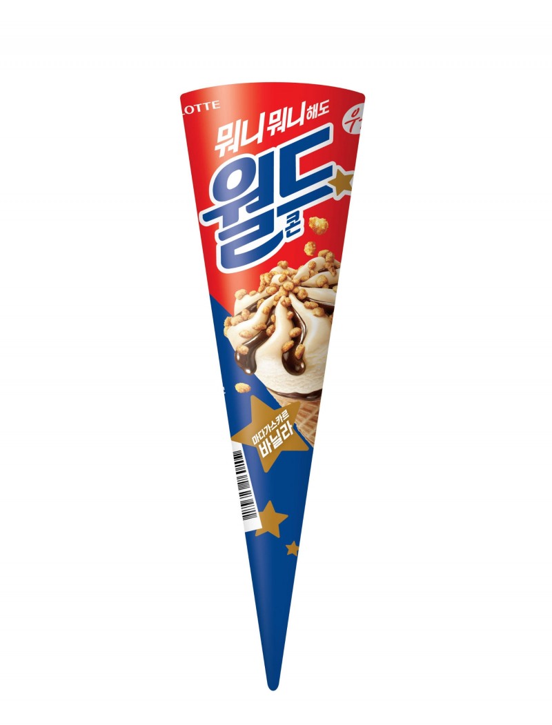 롯데제과 월드콘, 여름 성수기 앞두고 리뉴얼