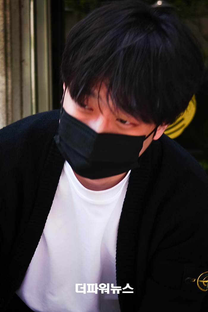 이찬원, KBS 불후의명곡 출근길