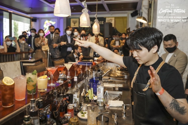 디아지오코리아, ‘월드클래스 코리아 2022’ 우승자로 유민국 바텐더 선정