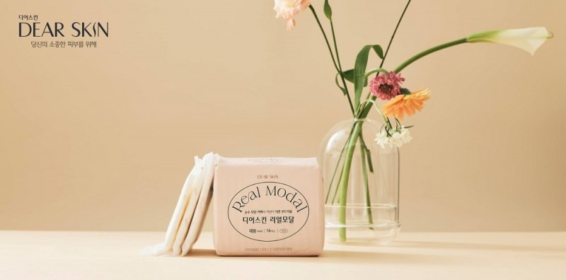 더마생리대 디어스킨, '모달' 소재의 생리대 '리얼모달' 출시