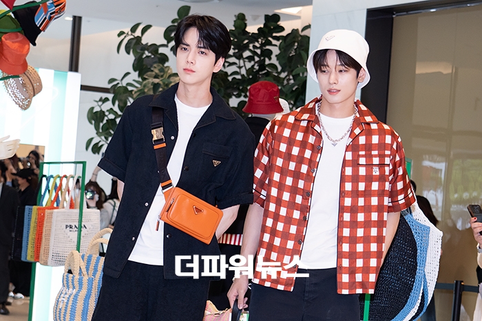 더보이즈 영훈-주연, 포토월 행사