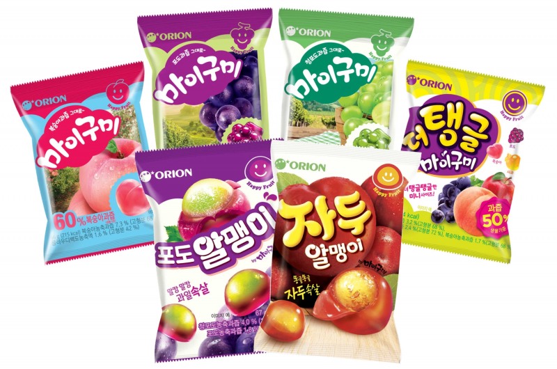 오리온 마이구미, ‘포도∙자두알맹이’ 인기에 제2전성기 맞았다