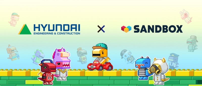 샌드박스네트워크, 현대건설과 NFT·메타버스 비즈니스 업무협약 체결