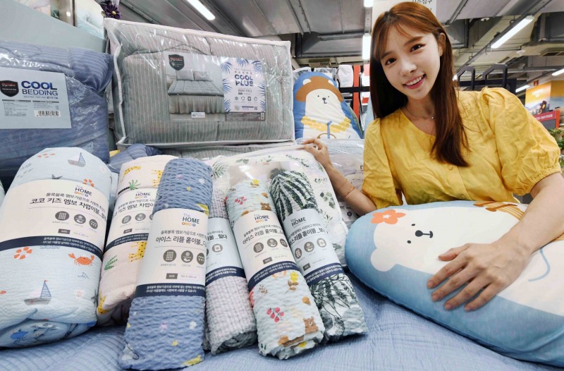 홈플러스 “무더위 대비 시원한 쿨 침구 장만하세요”