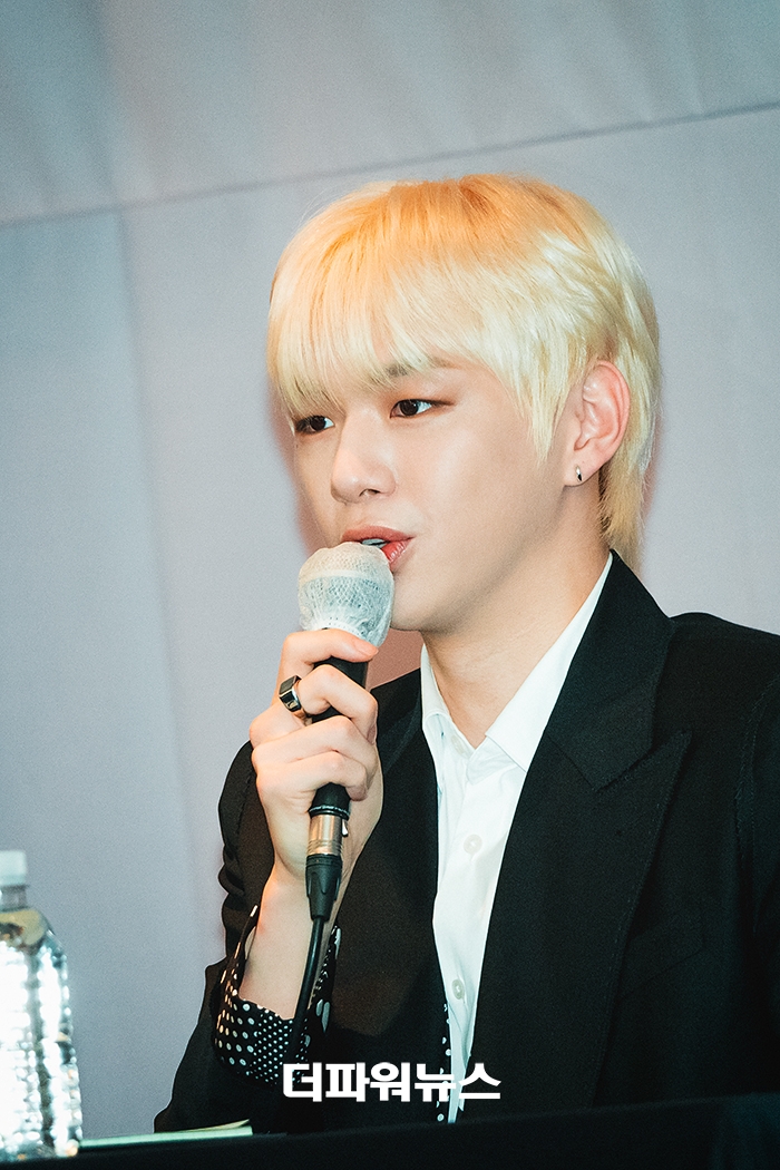 강다니엘, 정규앨범 기자간담회