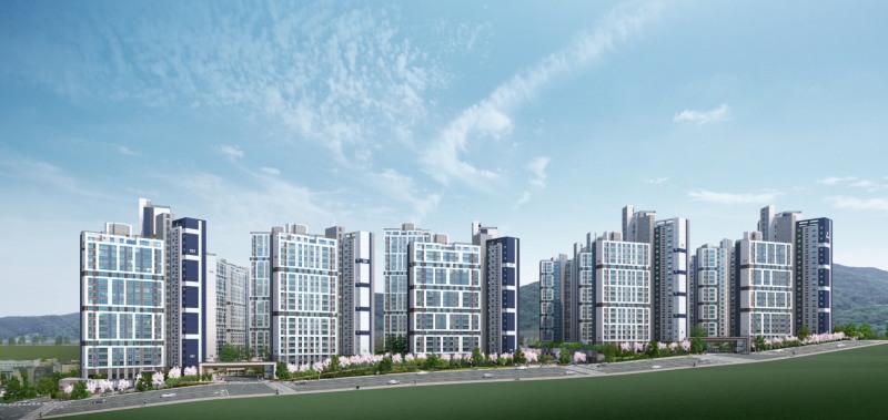 트리마제 순천 전체 투시도