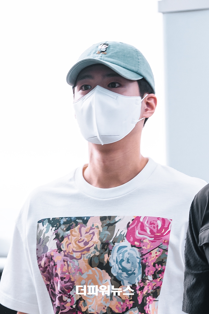 박보검, 인천국제공항 출국