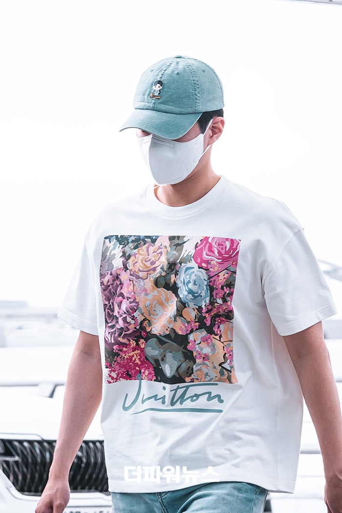 박보검, 인천국제공항 출국