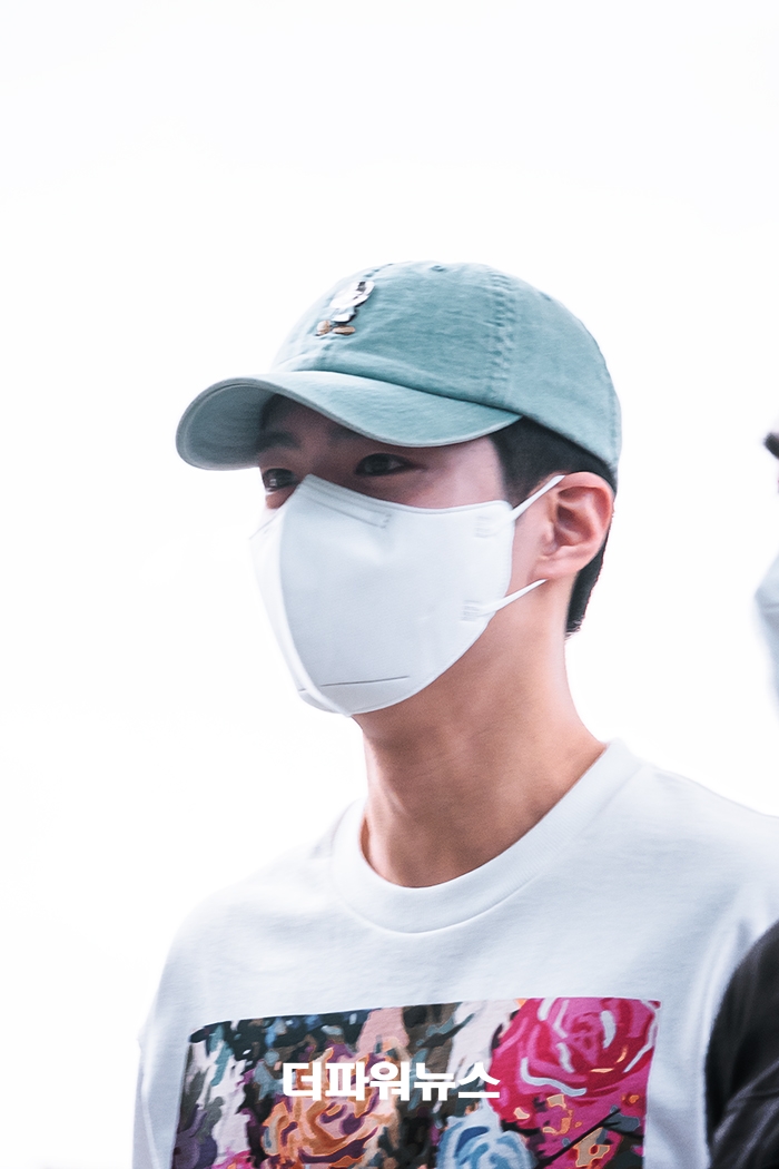 박보검, 인천국제공항 출국