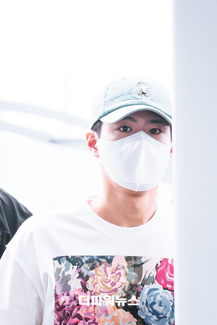 박보검, 인천국제공항 출국