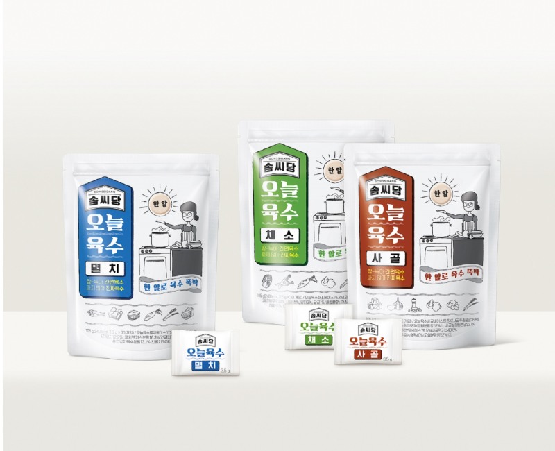 팔도, 조미식품 브랜드 ‘솜씨당’ 론칭...신제품 오늘육수 3종 출시