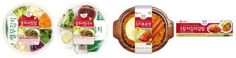 세븐일레븐, 김치 1위 ‘종가집’과 스페셜 콜라보 간편식 4종 출시