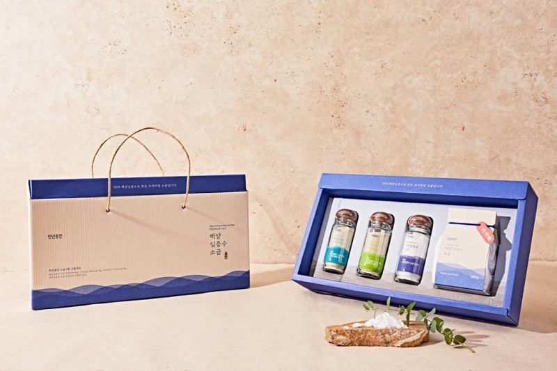 강원심층수, 해양심층수 소금 4종 친환경 선물세트 출시