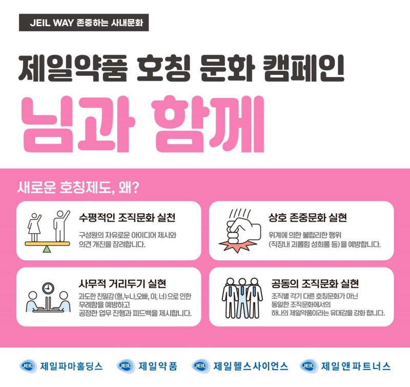제일파마홀딩스, 기업문화 혁신 통해 유연한 조직 만든다