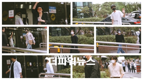 방탄소년단, KBS 뮤직뱅크 출근길