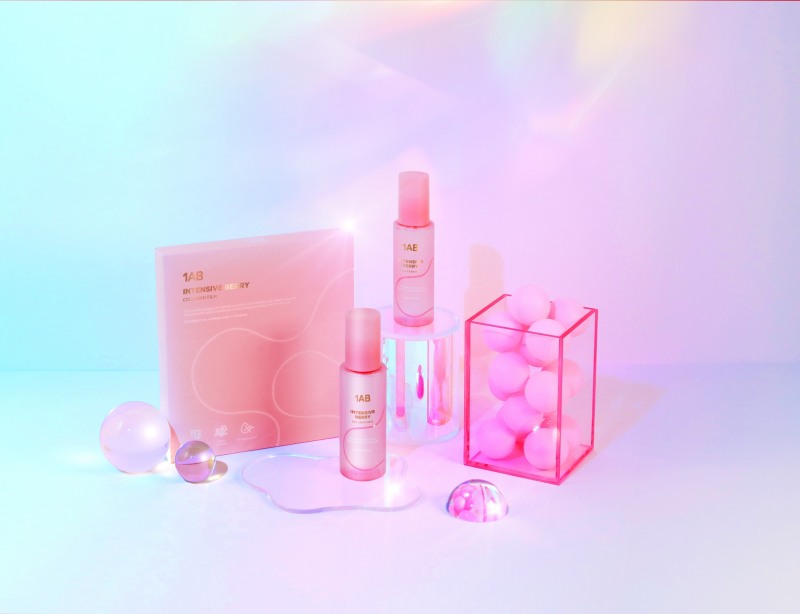 '인텐시브 베리 콜라겐 라인' 제품 이미지. (사진=1AB)