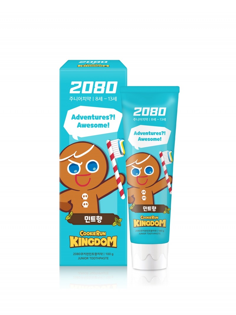 애경산업 2080X쿠키런 ‘2080 쿠키런 민트향 치약’ 출시