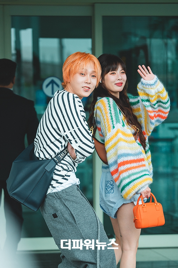 현아-던, 인천국제공항 출국