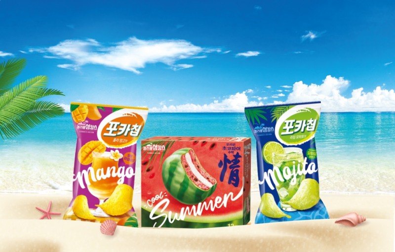 오리온, 초코파이情∙포카칩 여름 한정판 출시