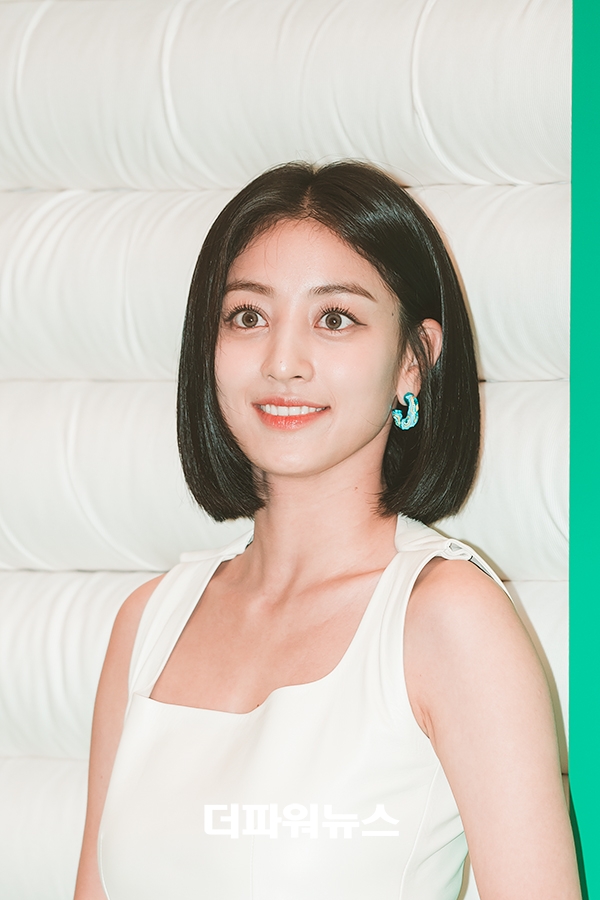 트와이스 지효, 팝업스토어 포토월 행사