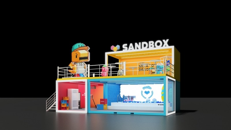 샌드박스네트워크, 워터밤 페스티벌에 초대형 NFT 부스 설치