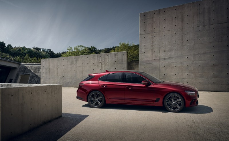 G70 슈팅 브레이크 스포츠 모델.(사진=제네시스)