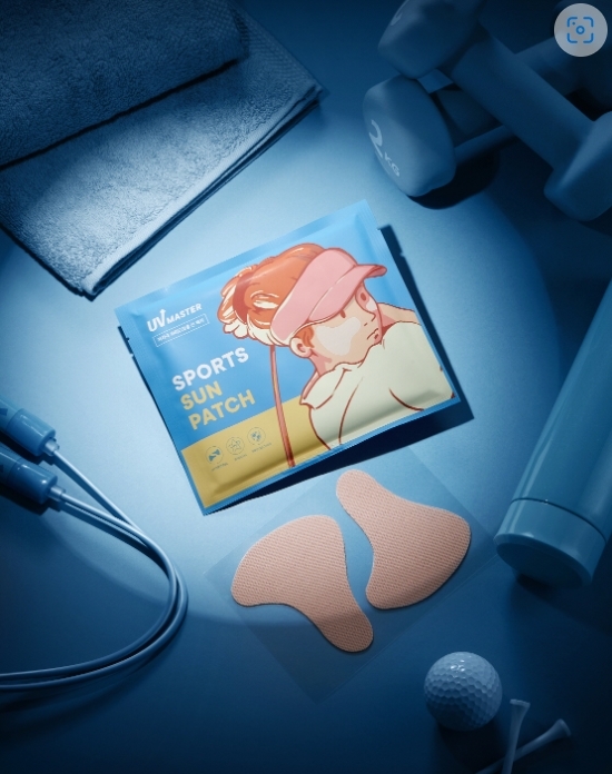 ‘유브이 마스터 스포츠 선 패치’ 출시 이미지.(사진=토니모리)