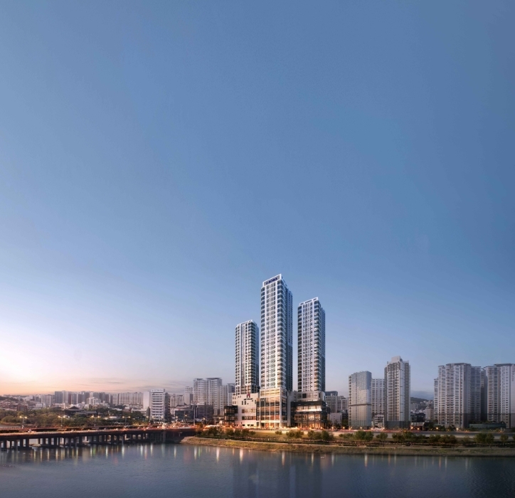 마스카 태화강 메인투시도.(사진=반도건설)