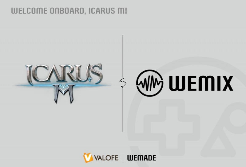 위메이드, 밸로프 '이카루스M' 위믹스 플랫폼 온보딩
