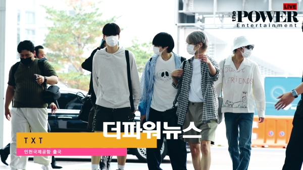TXT(투모로우바이투게더),인천국제공항 출국