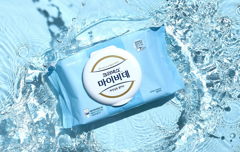 유한킴벌리, 환경성 대폭 개선한 ‘크리넥스 마이비데’ 신제품 출시