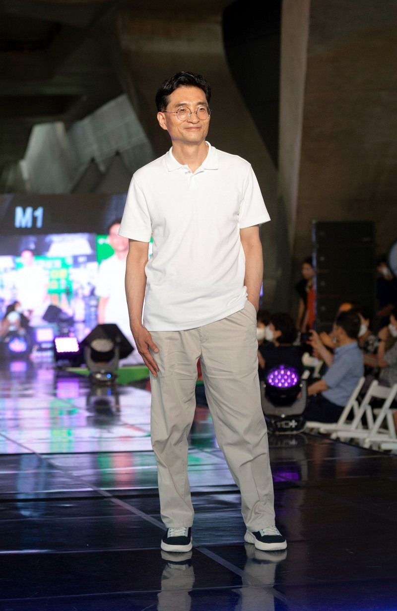 진재승 유한킴벌리 대표, ‘지구에게 아름다운 패션쇼’ 런웨이 올라