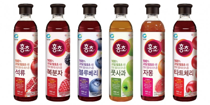대상㈜ 청정원, 기능성 표시식품 ‘홍초’ 6종 리뉴얼 출시