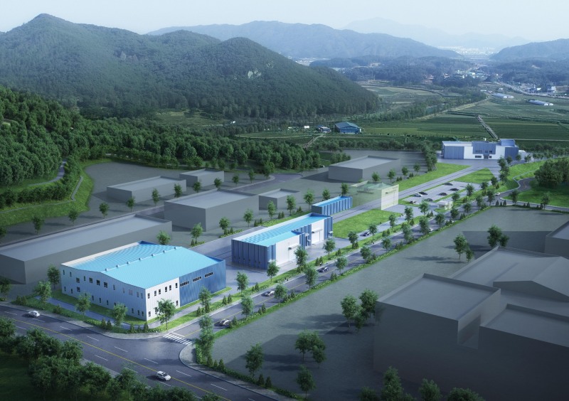친환경 자동차·부품 인증센터 조감도.(사진=한국교통안전공단)