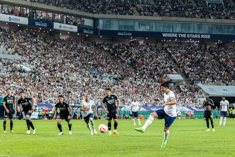 쿠팡플레이 시리즈’ 토트넘-팀 K리그 1차 친선경기 종료