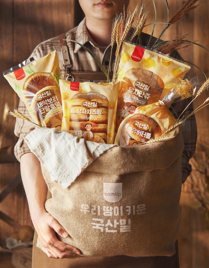 SPC삼립, 국산 밀 베이커리 4종 출시