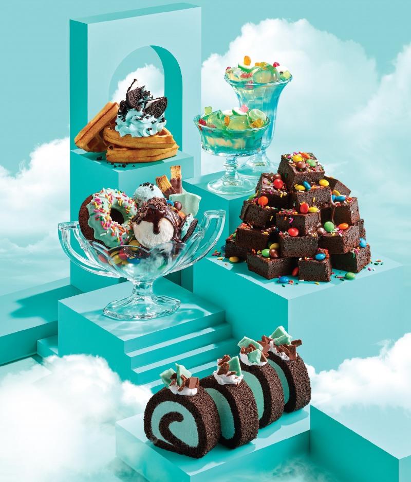 애슐리퀸즈, 민트&초코 신메뉴 출시