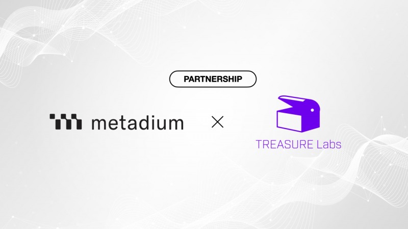 메타디움-트레져랩스, 블록체인 기술 및 메타버스 NFT 생태계 확장 위한 파트너십 체결