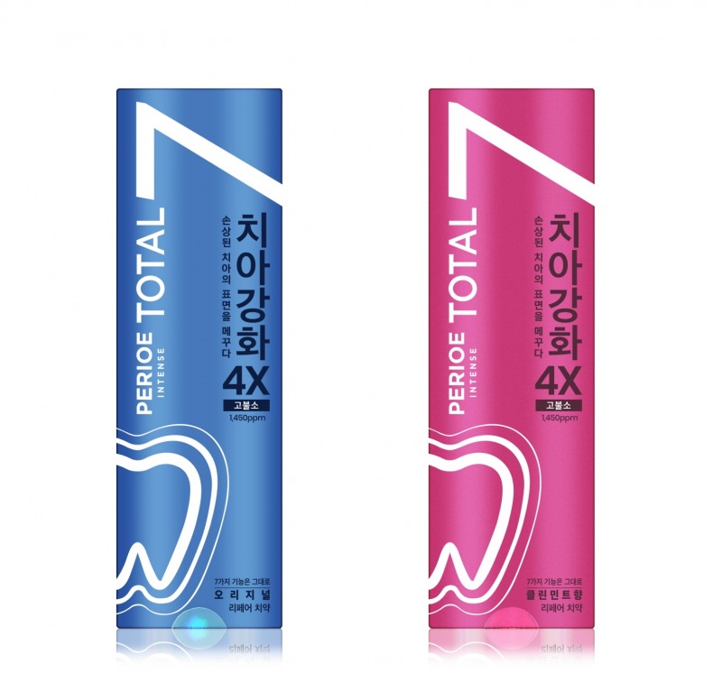 LG생활건강 ‘페리오 토탈7 인텐스 리페어 치약’ 출시