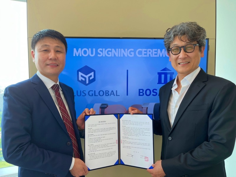 보스아고라, 프롭테크 기업 핀플러스글로벌과 전략적 파트너십 체결