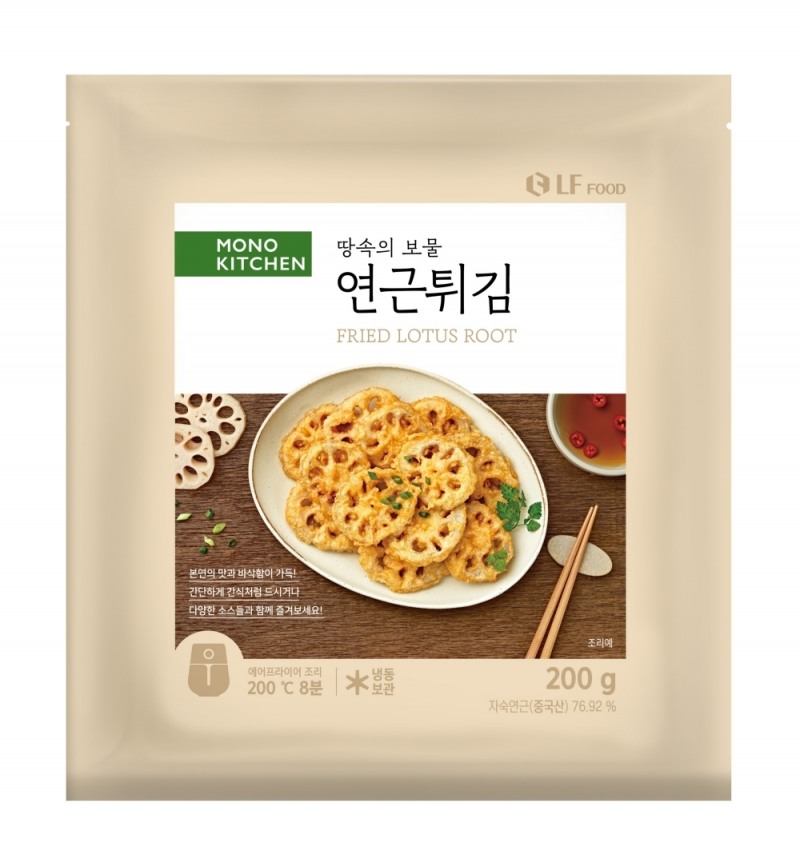 LF푸드 모노키친, ‘땅속의 보물 연근튀김’ 출시