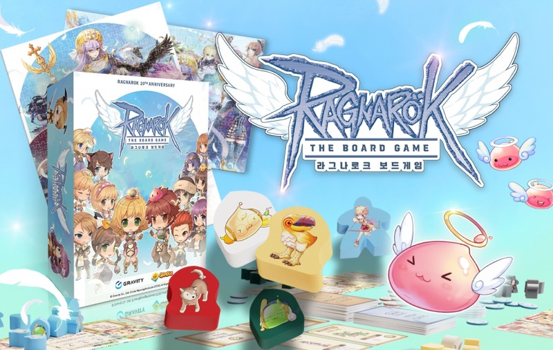 그라비티 X 젬블로, 라그나로크 보드게임 및 직소 퍼즐 2종 와디즈 펀딩 오픈 예고