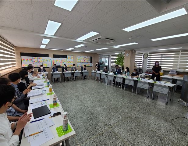 경기도의회 성남시 도의원, ‘그린스마트 미래학교’ 추진 사항 현장 점검