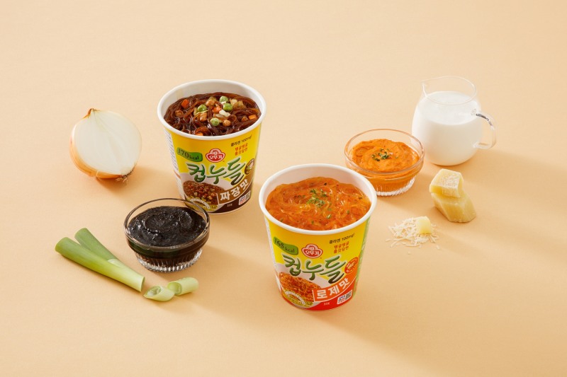 오뚜기, 컵누들 짜장맛·로제맛 신제품 선보여