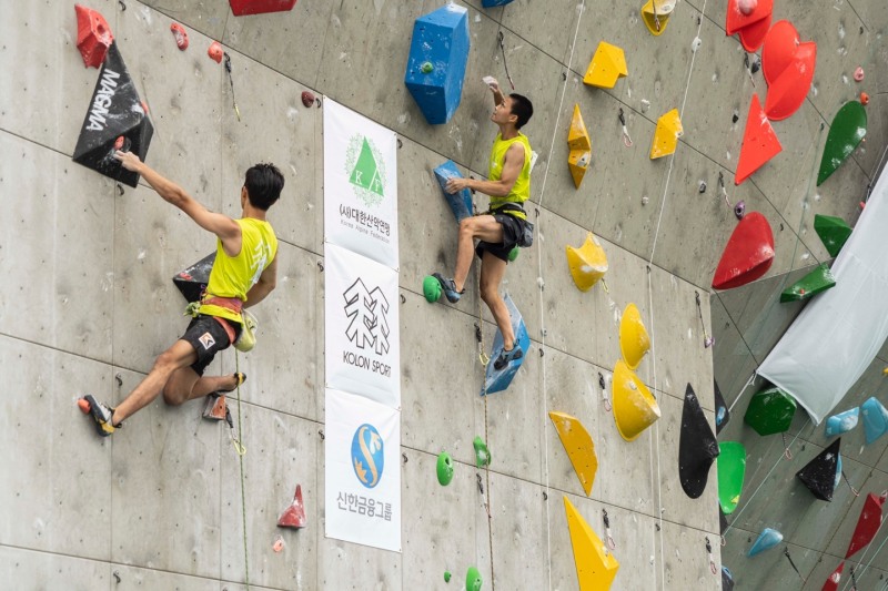 고미영컵 전국 청소년 스포츠 클라이밍 대회 진행
